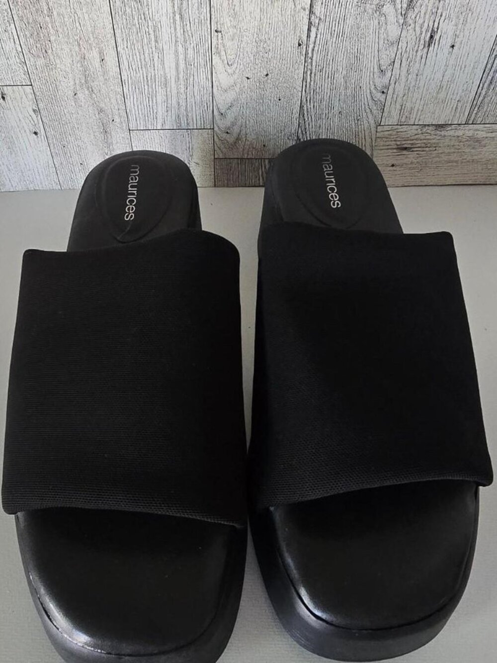 Maurices Women's Black Sandals Size 9